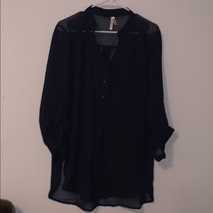 Sheer blouse